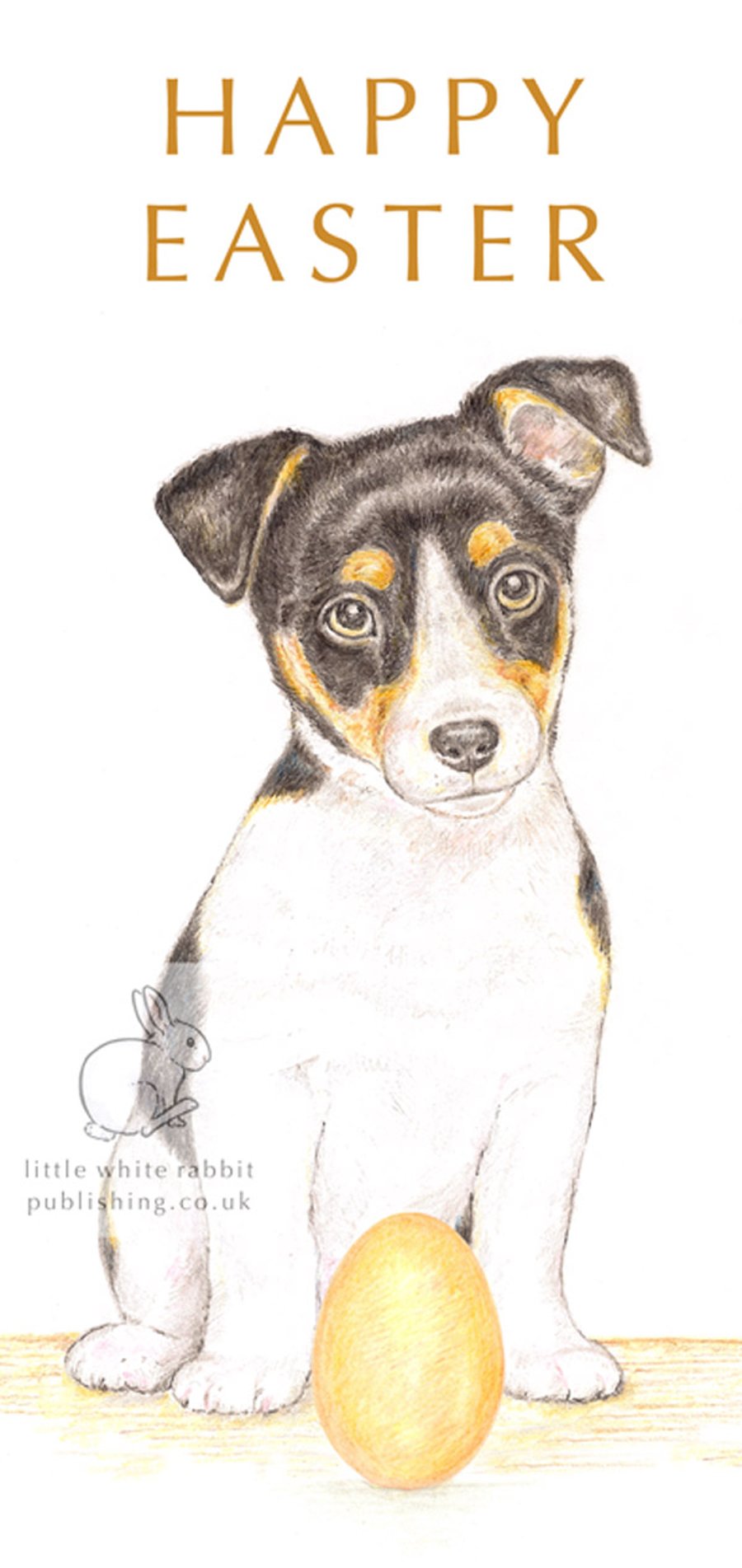 Jack the Jack Russell - Easter Card