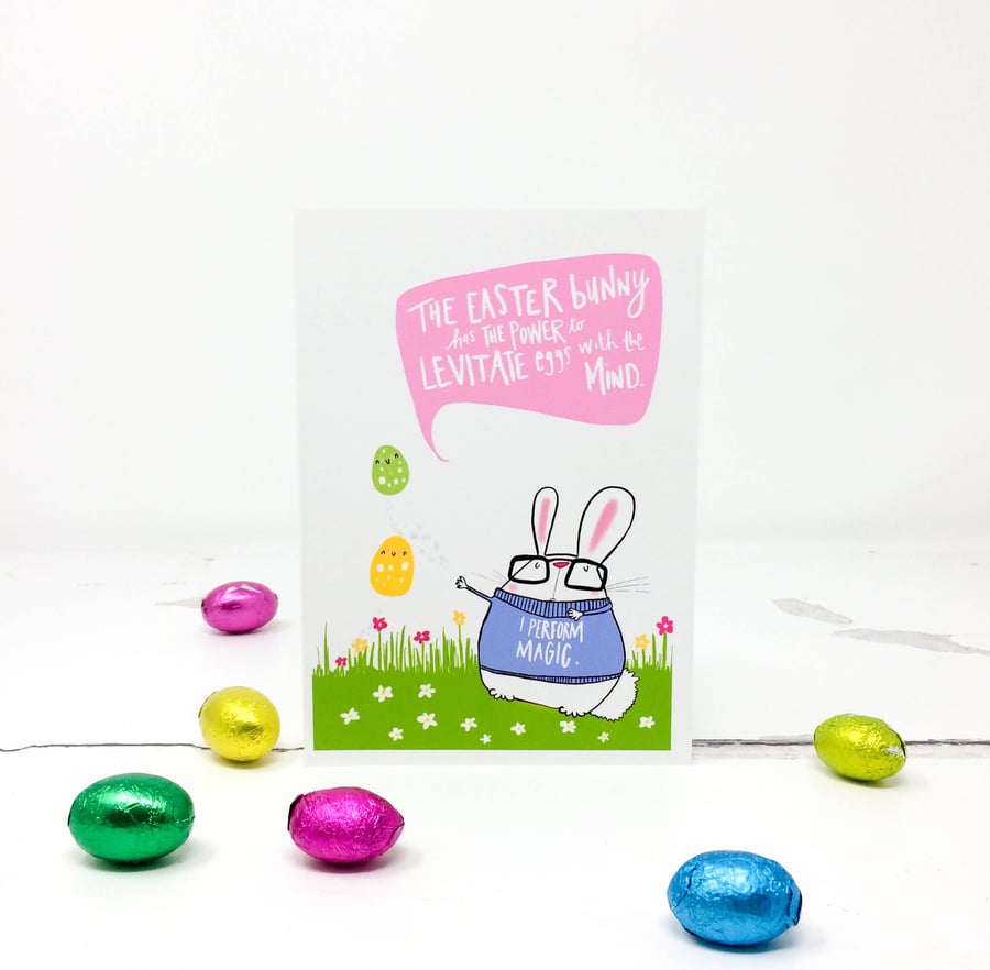 Magical Easter Bunny card