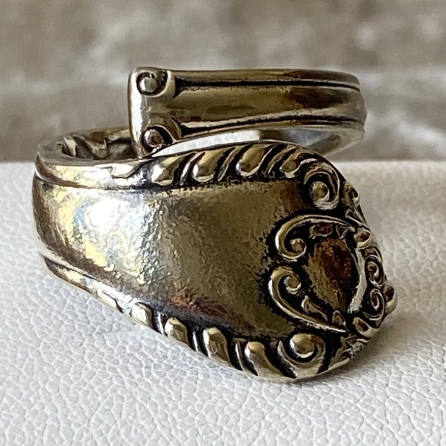 Spiral Spoon Ring