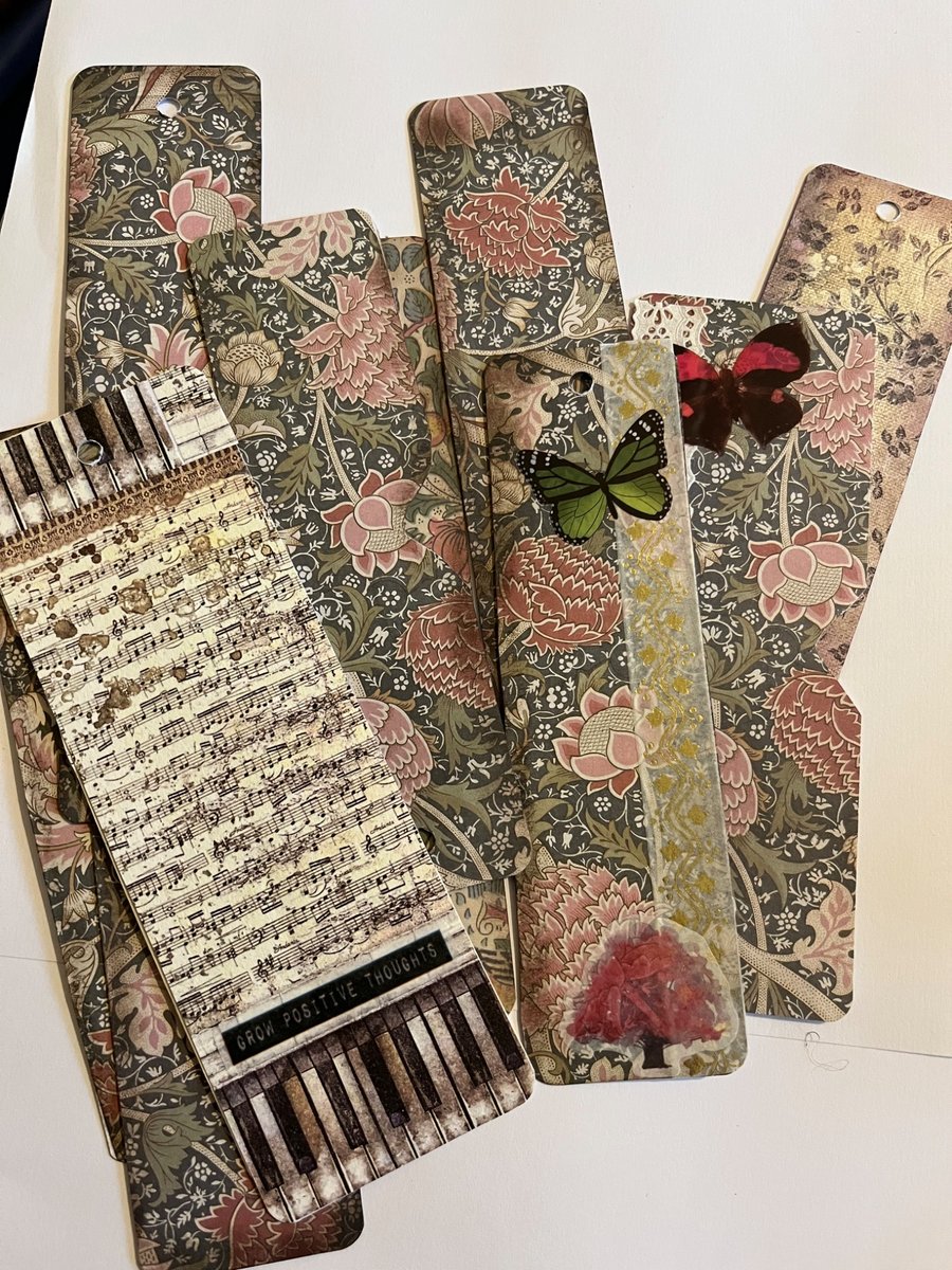 Handmade crafts for junk journaling 