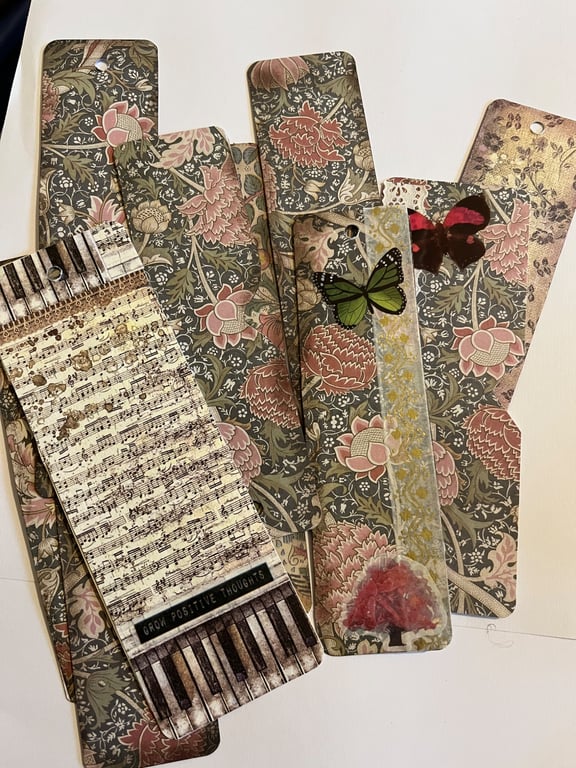 Handmade crafts for junk journaling 