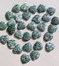 6 Tree Agate Solid Gemstone Polished Hearts - 20mm - Chakra - Crafting - Grid - Image 5