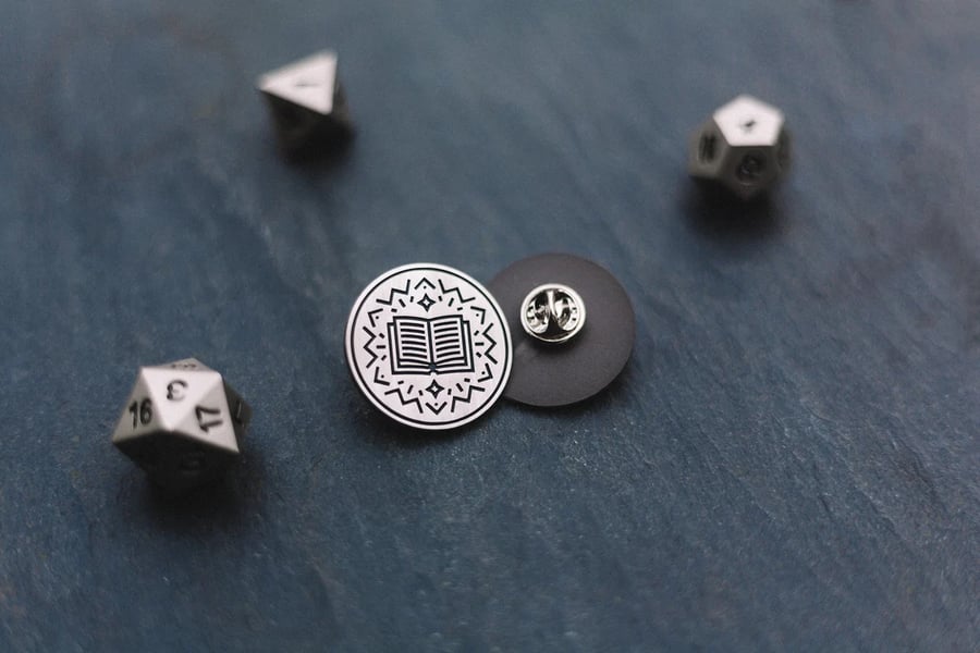 Wizard Enamel Pin - accessories for D&D players