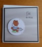 Card For Dad - Father's Day, Birthday - Fox With Watering Can - Image 7