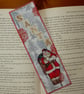 Bookmark Santa in the snow - Image 1