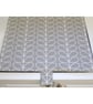 Mat Pad Cover Everhot 60 Range Silver Grey Stem Leaves - Image 1