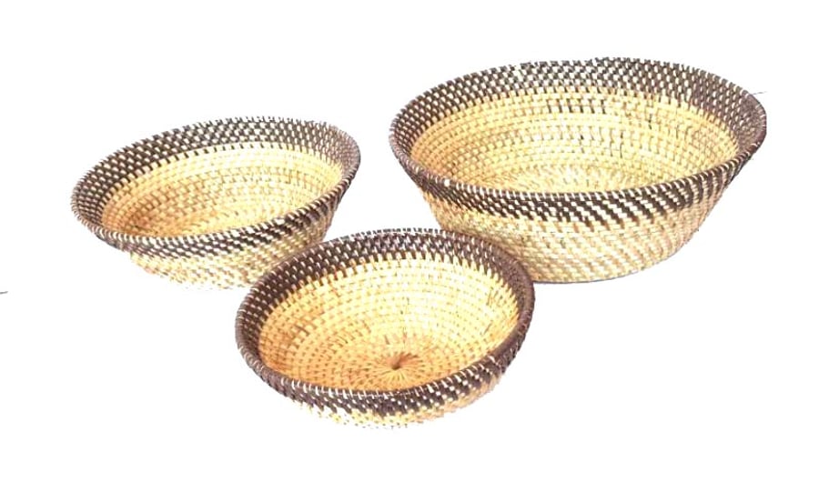 Natural Rattan Bowl