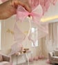 20 Handmade Organza Bows with Satin ribbon - Luxury Party & Gift Decorations 