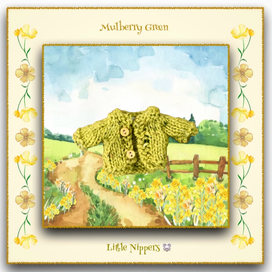 Little Nippers’ Yellow Cardigan 