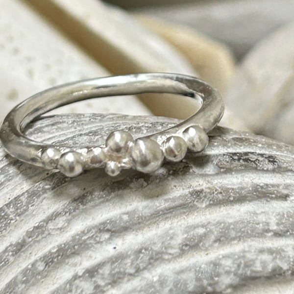 Wild swimmers silver ring