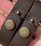 Swirling Swifts Wrist Cuff - Handmade Etched Copper & Leather - Image 2