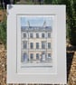 Jane Austen's Places - 4 Sydney Place, Bath - Hand signed Giclee Print