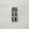 Townhouse Brooch, House Pin, Architecture Brooch