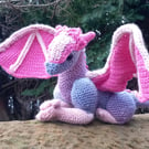 Corchet Pink Dragon Doll Matriarch