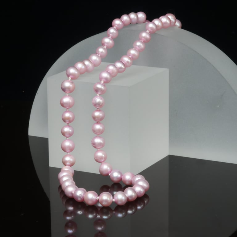 Pink Freshwater Pearl Necklace