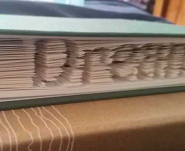 Dream, CUT & FOLD Book Folding Pattern - EMAILED PDF PATTERN