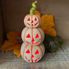 Small light up pumpkin tower no2
