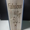 Fabulous at 50 CUT & FOLD Book Folding Pattern - EMAILED PDF PATTERN