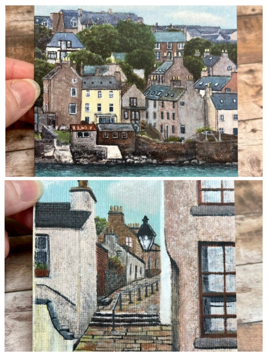 6 Blank Cards Set, Stromness, Claire Kirkpatrick 