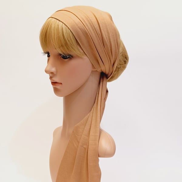 Stretchy hair wrap dreadlocks hair tie viscose jersey head scarf