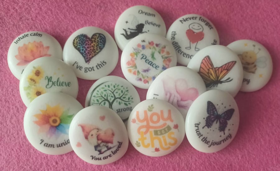Positive Pocket Pebbles