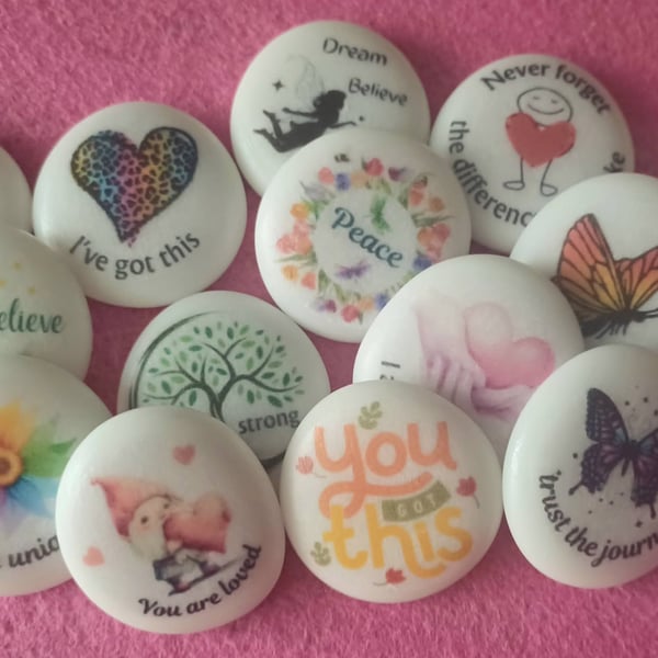 Positive Pocket Pebbles