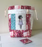 Harriet hedgehog project bag - Image 1