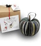 Nightmare Before Christmas Book Gift - Handmade Apple or Pumpkin