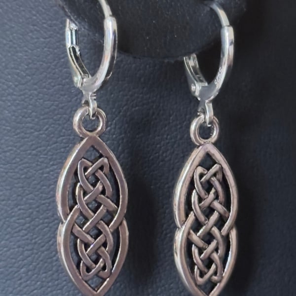Celtic style earrings