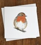 Robin Blank Card, Christmas Card - Image 2