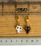 Stitch marker, progress keeper set made with Halloween scardy cats! - Image 7
