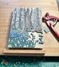 Original Landscape Art - Woodland with Bluebells Mosaic - Image 8
