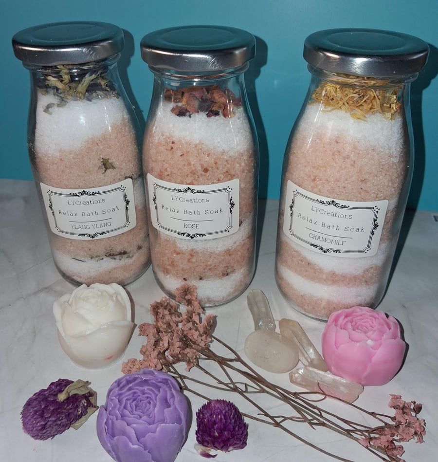 Layered Bath Salts