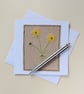 Embroidered Buttercup General Greeting Card - Image 2