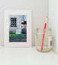 Maker Heights Guard House Acrylic Painting on Photographic Paper Mounted - Image 4