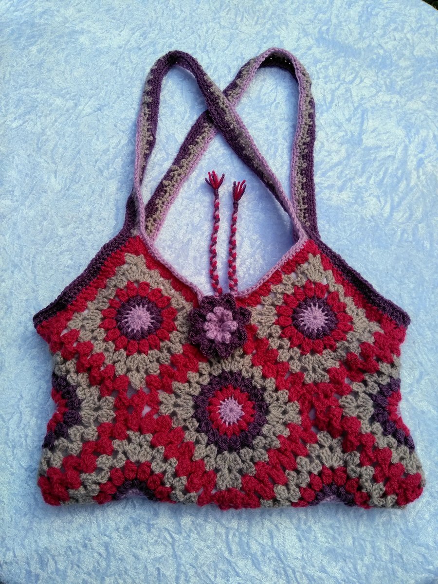 Crochet Shoulder bag - Free Postage
