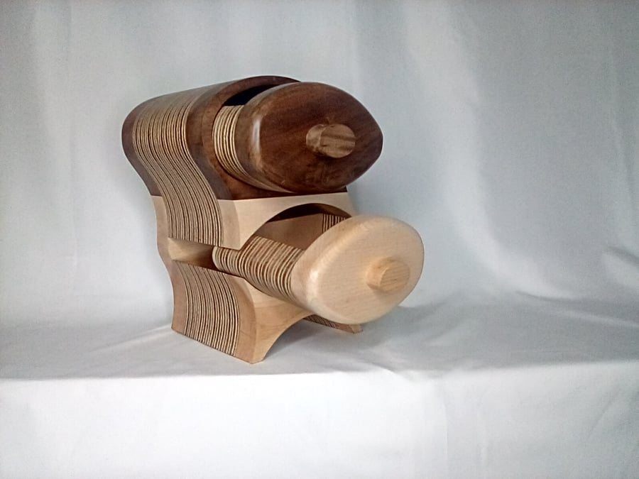 Bespoke hand made wobbly box