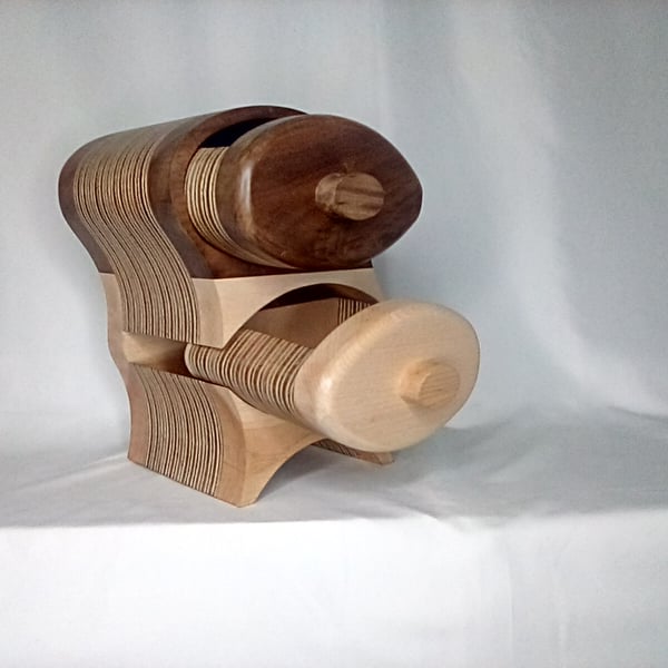 Bespoke hand made wobbly box