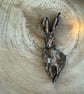 Sustainable Wooden Hare Magnet - Image 4