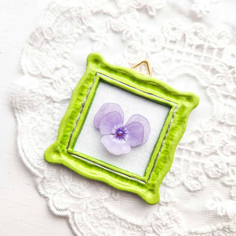 Tiny Floral Wall Hanging
