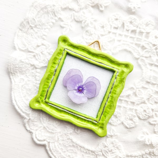 Tiny Floral Wall Hanging