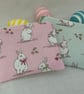 Fabric Coin Purse, Money Pouch, Zipped Purse, Purse, Card Holder, Bunny - Image 8