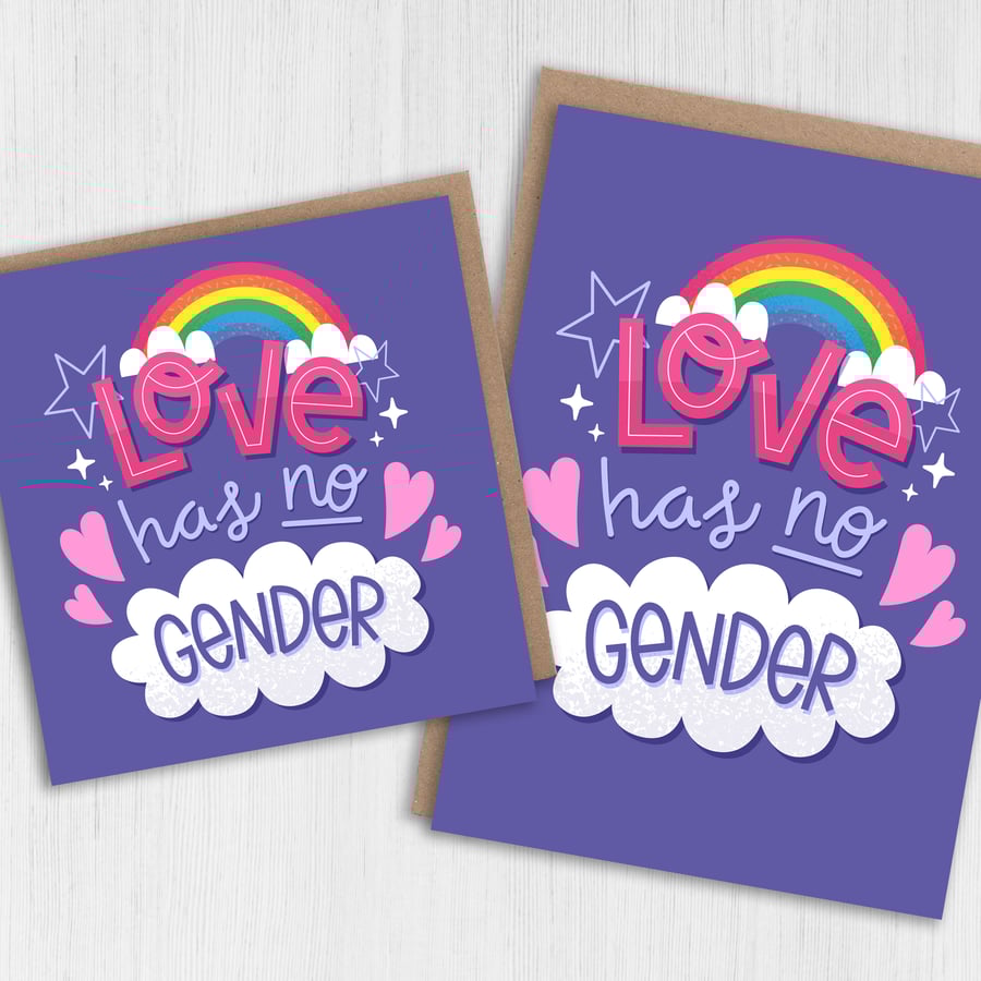 LGBTQ card: Love has no gender