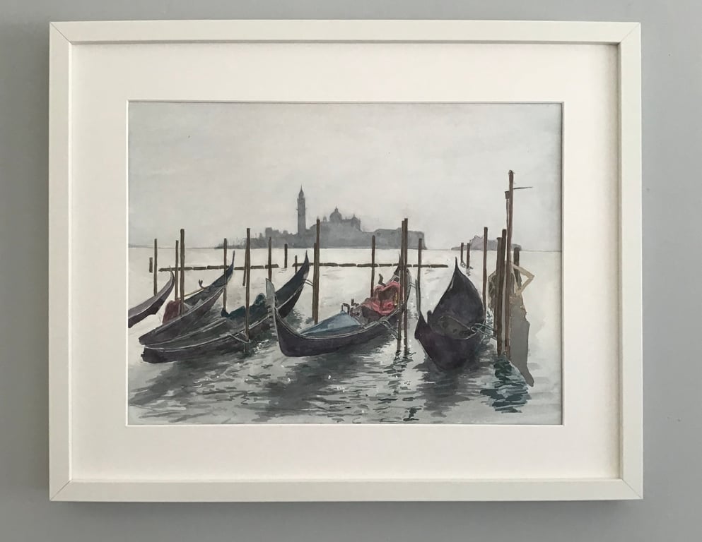 Misty morning in Venice - Print