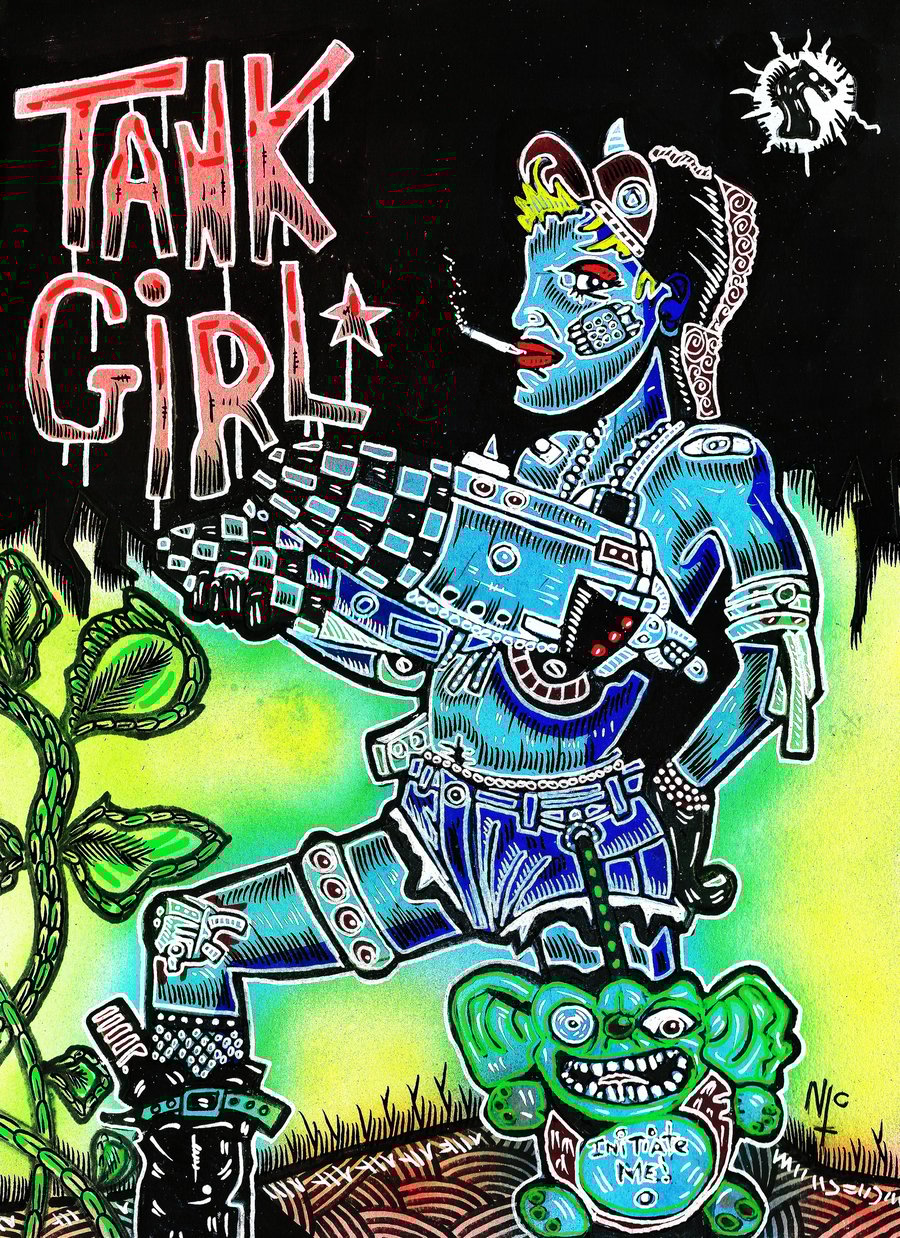 TANK GIRL ART