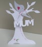 Personailsed 3.D Mother's Day or Birthday Card . - Image 1