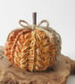 CROCHET PUMPKIN DECORATION AUTUMN HALLOWEEN medium size - Image 1