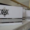 Pack of 4 Snowflake Christmas Cards