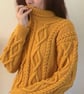 Made To Order Hand Knit Jumper- Wool Blend Yarn-Selection of Sizes And Colours - Image 3