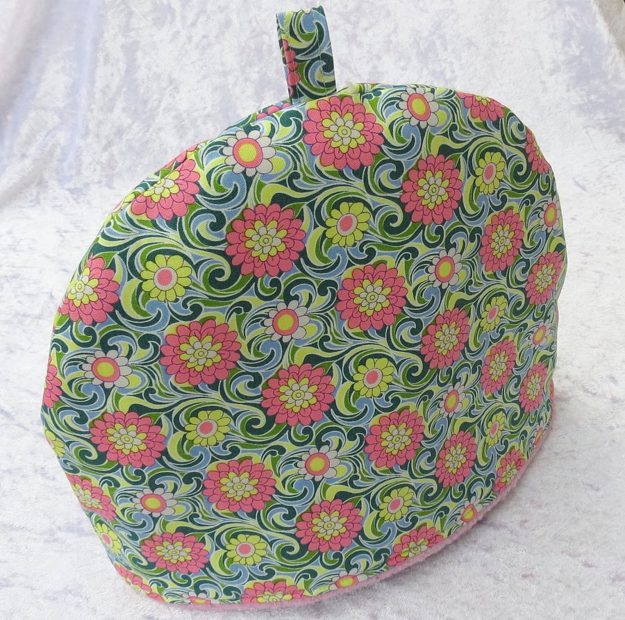 Tea Cosy, medium tea cosy,  to fit a 3 cup teapot, Liberty cotton